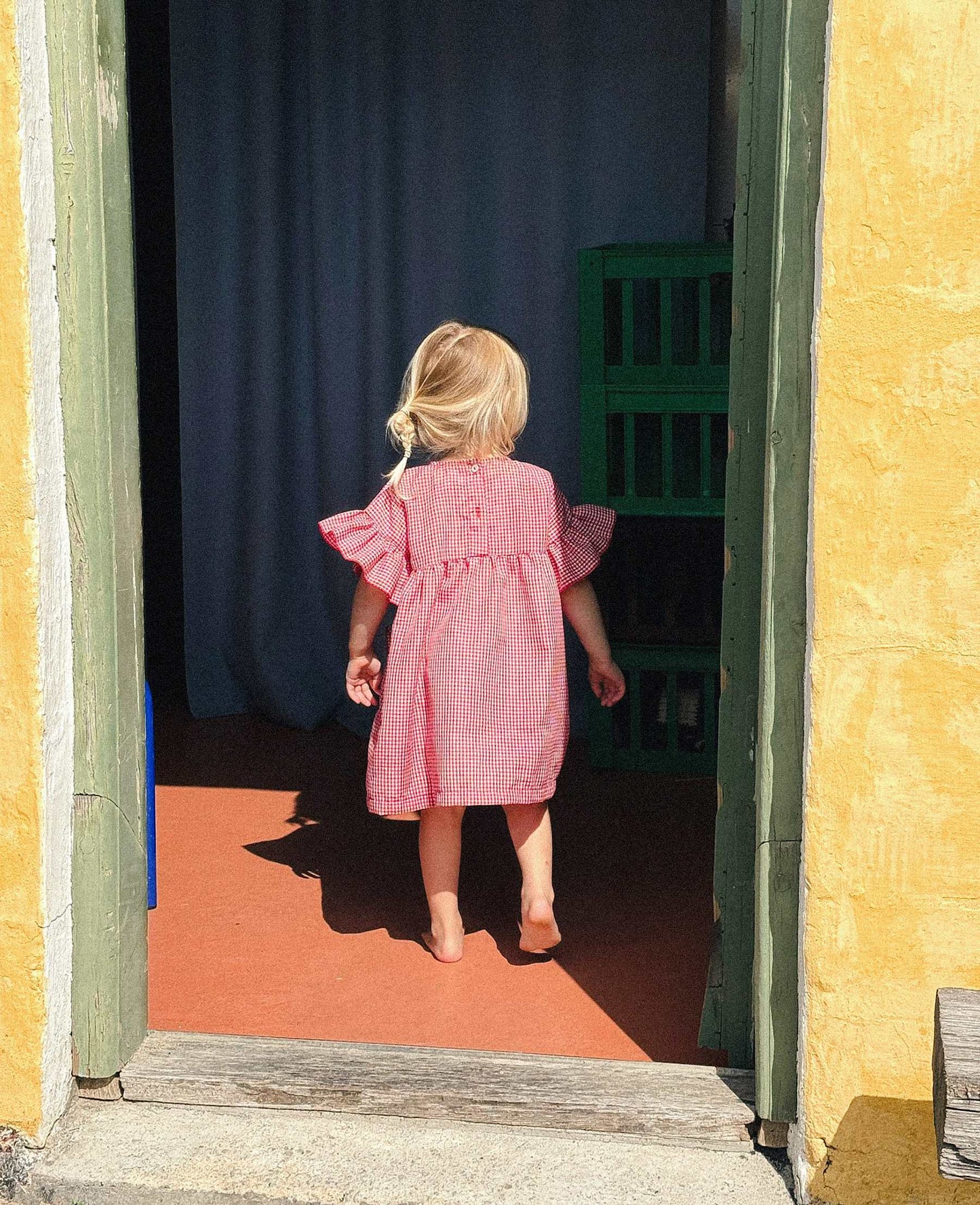 Sissel Edelbo Ohio MINI dress - Red White gingham