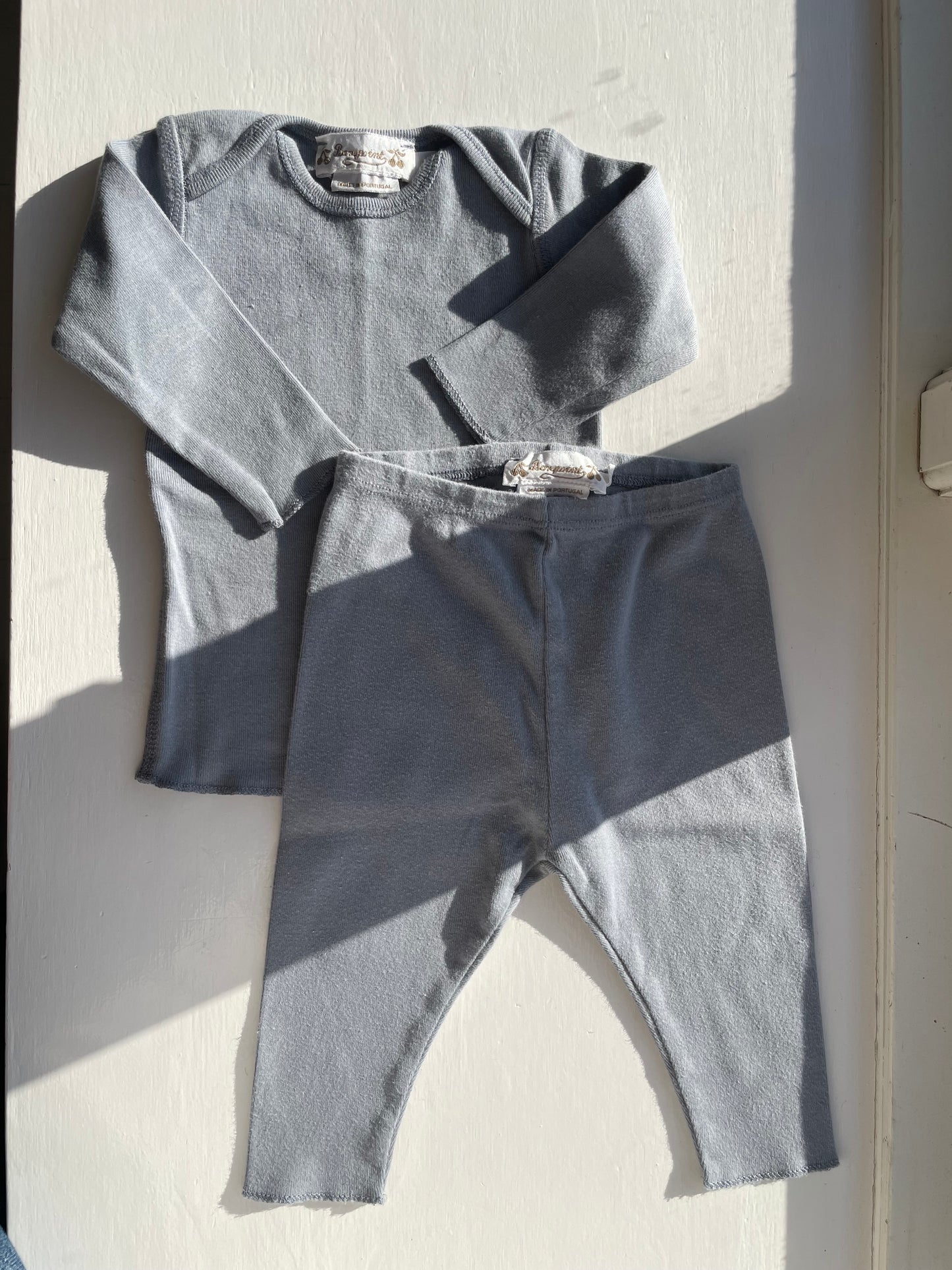 Bonpoint bluse & bukser str. 0-3 mdr