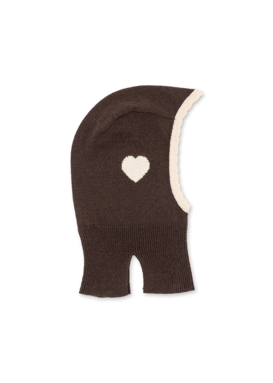 COLLETTE BALACLAVA - CHOCOLATE BROWN