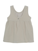 Serendipity baby Spencerkjole i fløjl, Cream