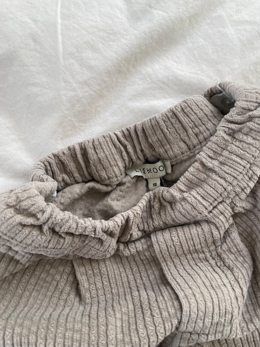 Liewood bukser i fløjl str. 2 år