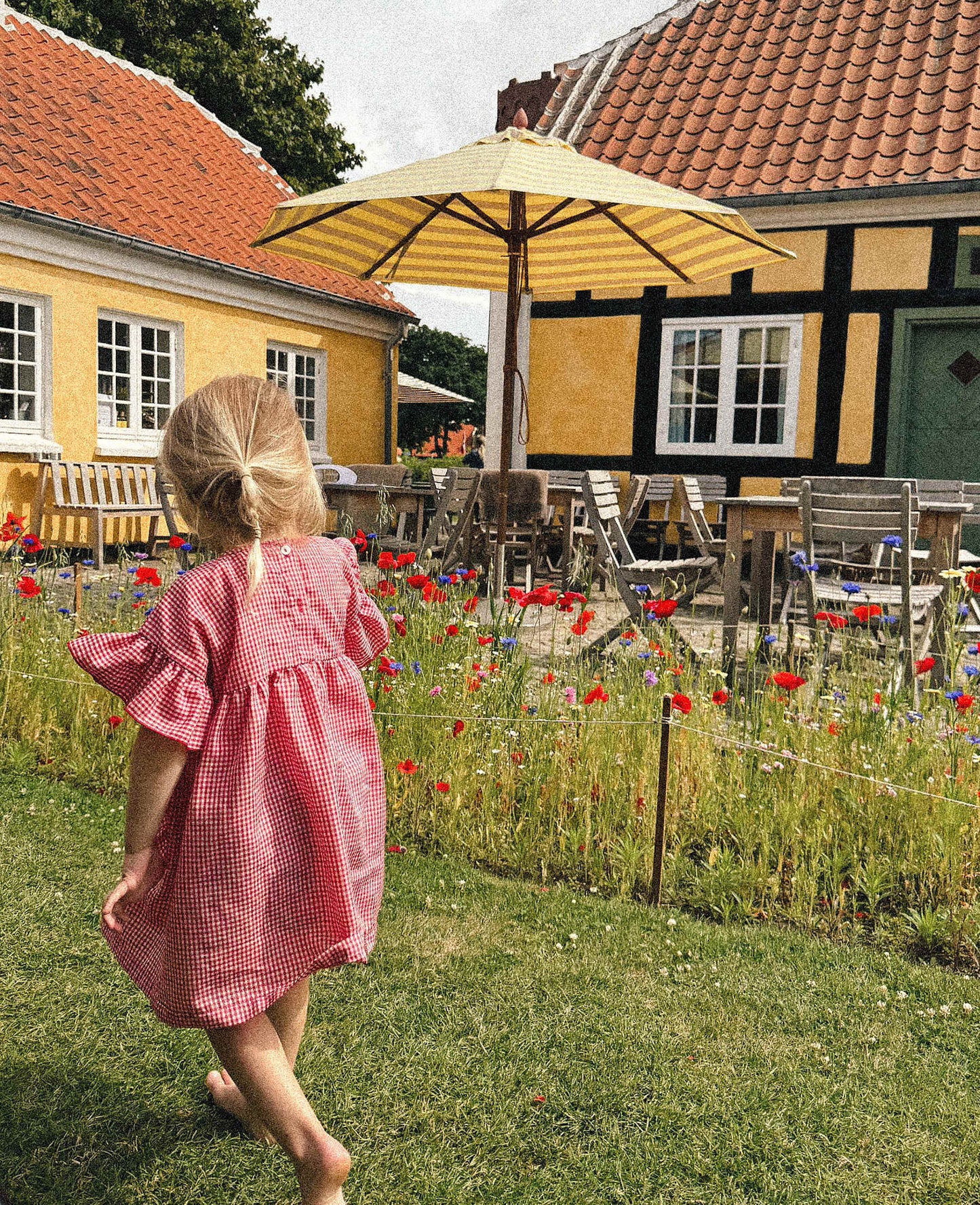 Sissel Edelbo Ohio MINI dress - Red White gingham