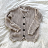 Lalaby Chicago Cardigan - Cotton Cloud str. 4 år