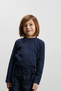 Skall Musling Andy Blouse - Dark navy