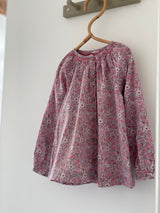 Preloved bluse/tunika med smock str. 2 år
