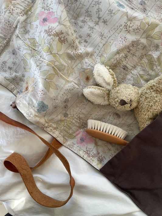 Ida Ising pusletaske med læderstropper