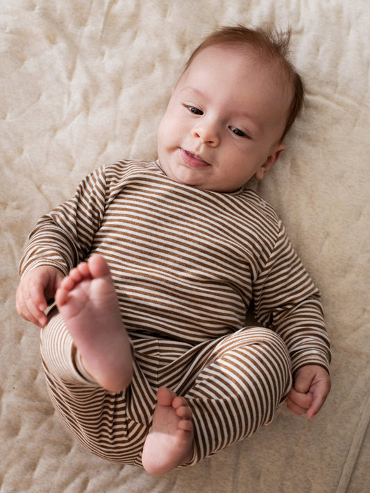 Serendipity leggings, Almond/Ecru