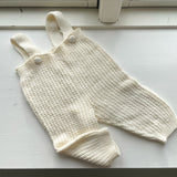 Håndstrikkede selebukser, Merino str. 3-6 mdr