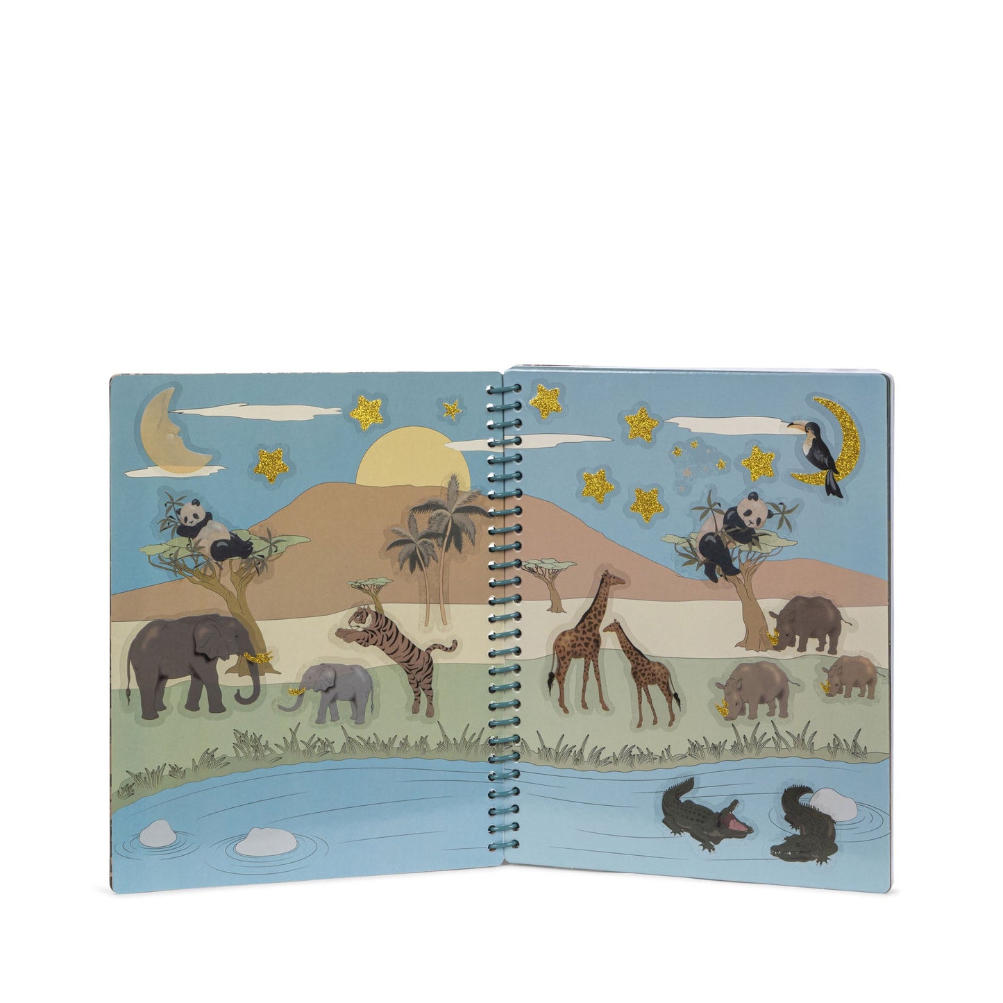 Konges Sløjd Sticker Book - Blue