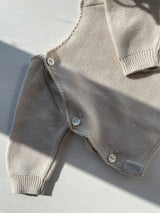 Selana strikbluse i bomuld str. 56