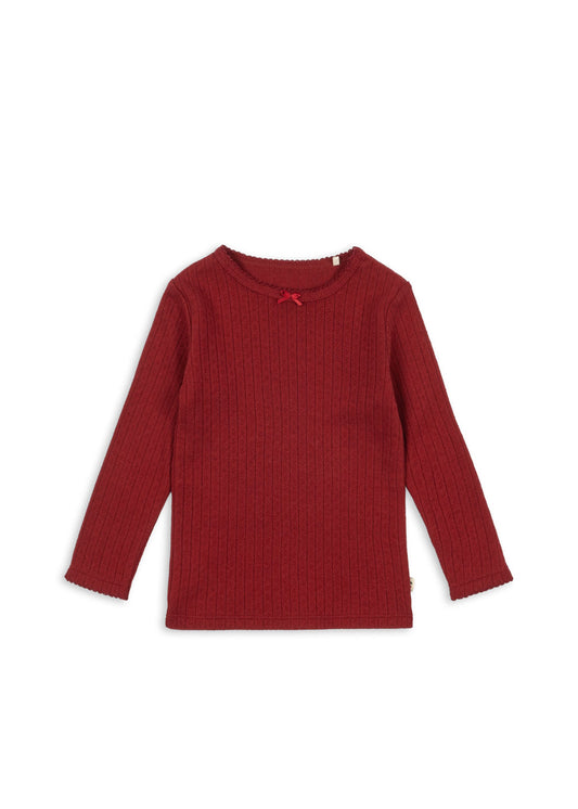 Konges Sløjd Minnie Blouse - Red Dahlia