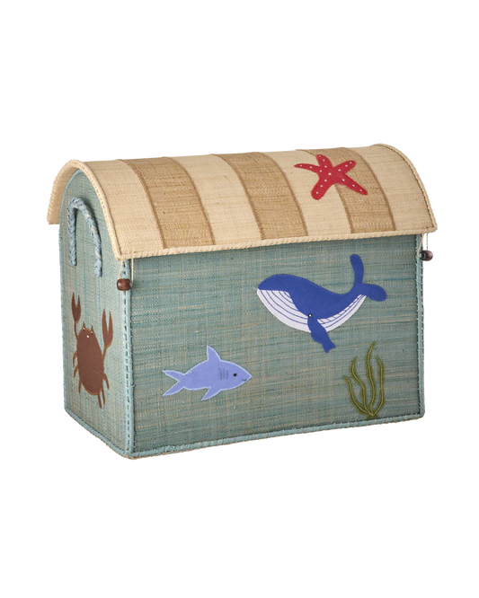 Rice Raffia Opevaringshus Mellem - Ocean Theme