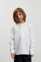 Skall Musling Lucca shirt - Optic white