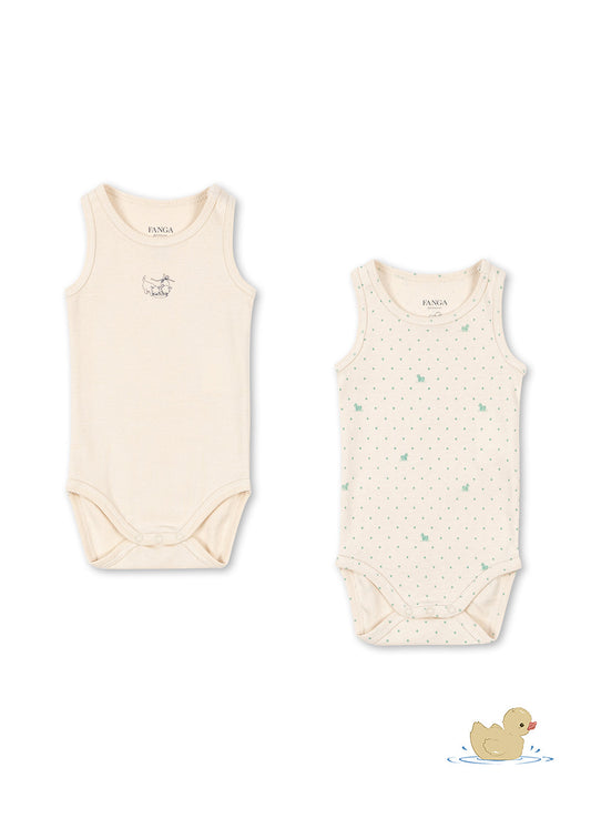 Fanga Fontana 2-pak SL Body - Lago Verde/Buttercream