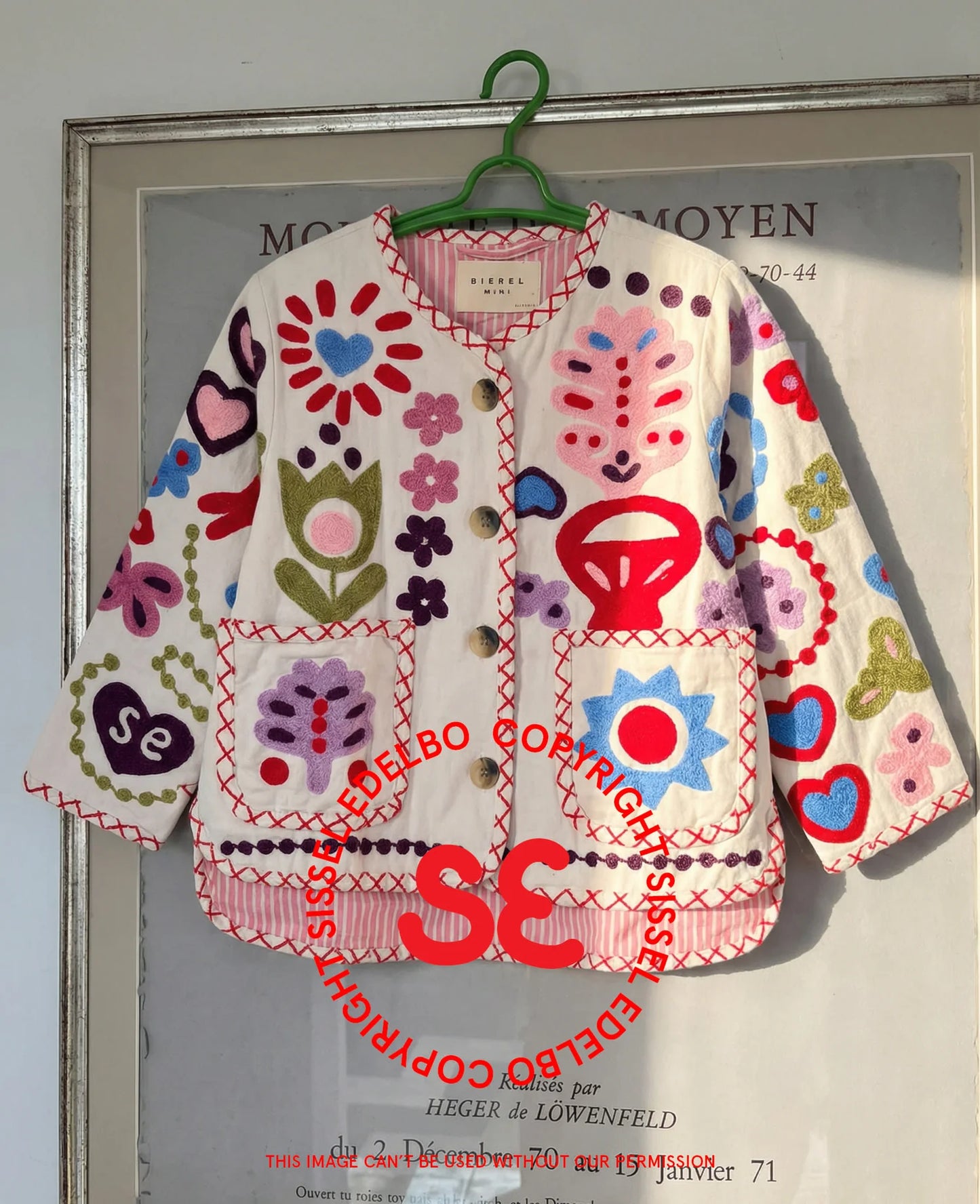 Sissel Edelbo Maggie MINI Jacket - White multi
