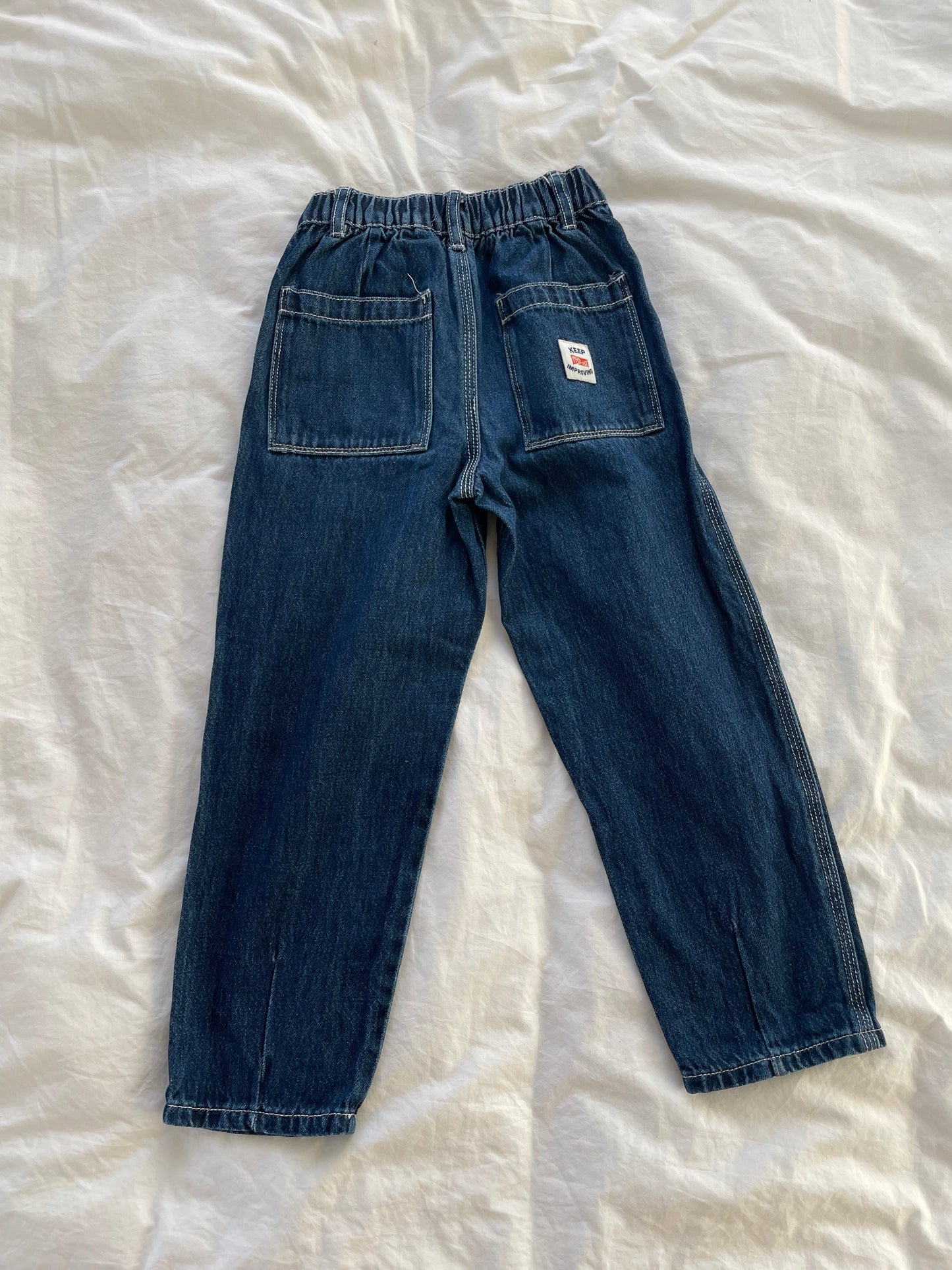 Zara mørkeblå jeans str. 6 år