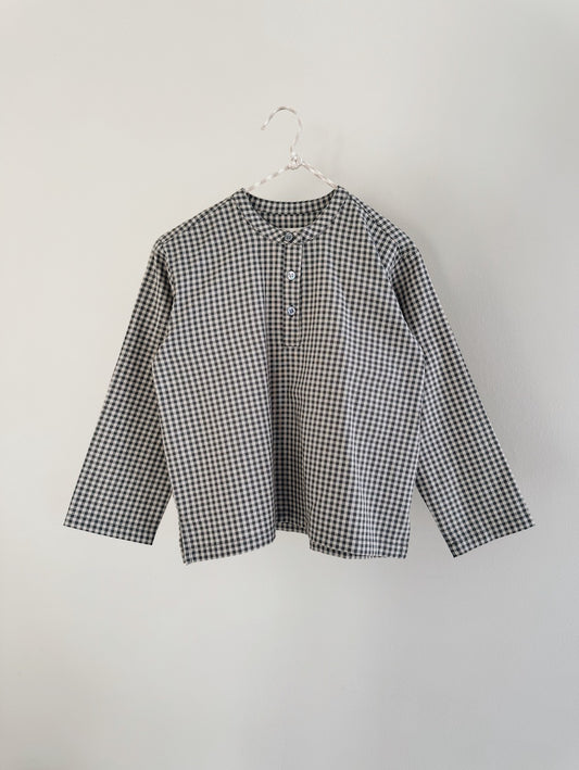 Lalaby Carlo Shirt Junior - Forest Check