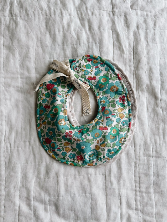 Lalaby Bibi bibs - 2 pak - Blue Betsy