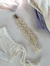Håndlavet Macrame suttesnor