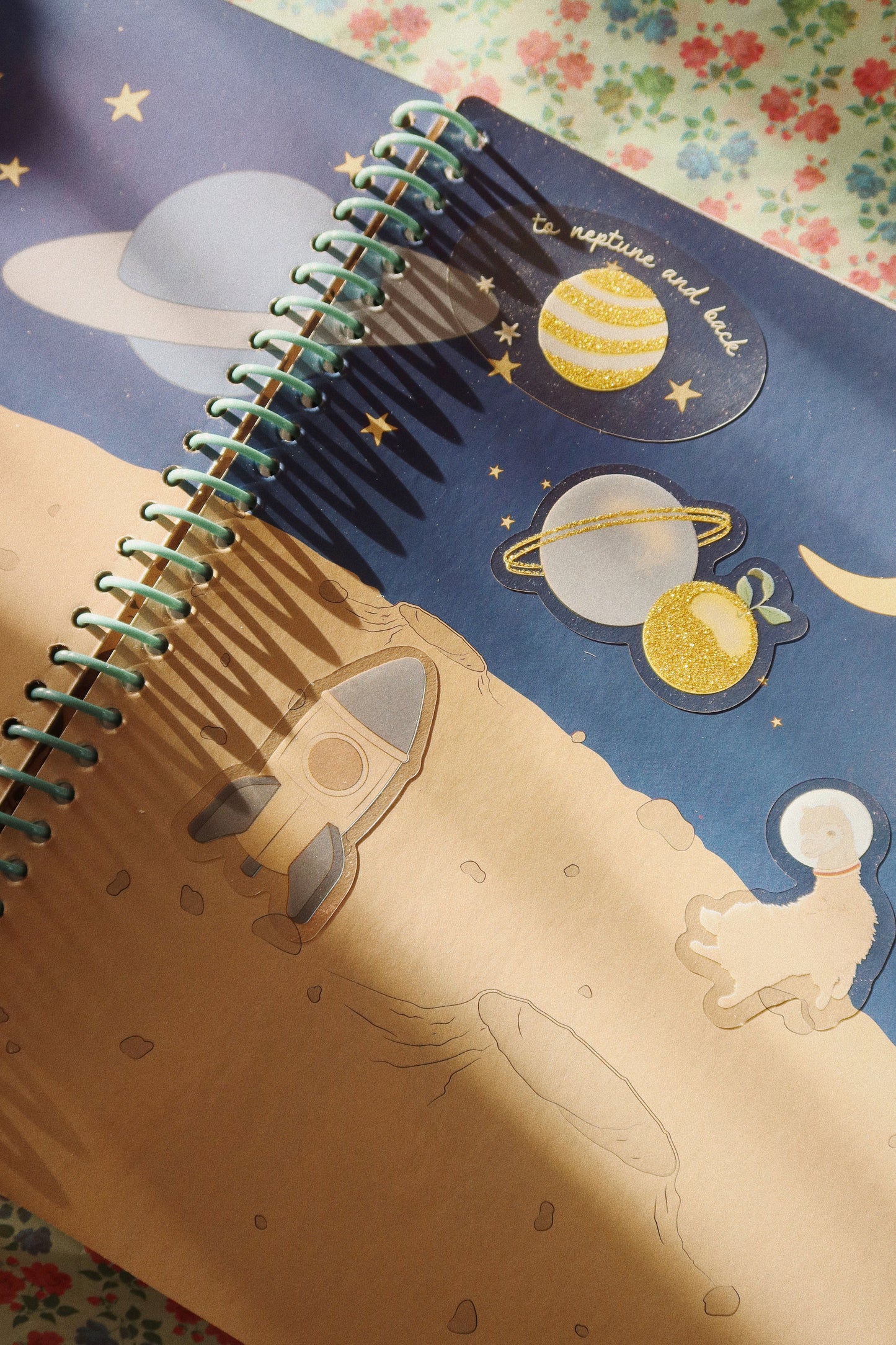 Konges Sløjd Sticker Book - Blue