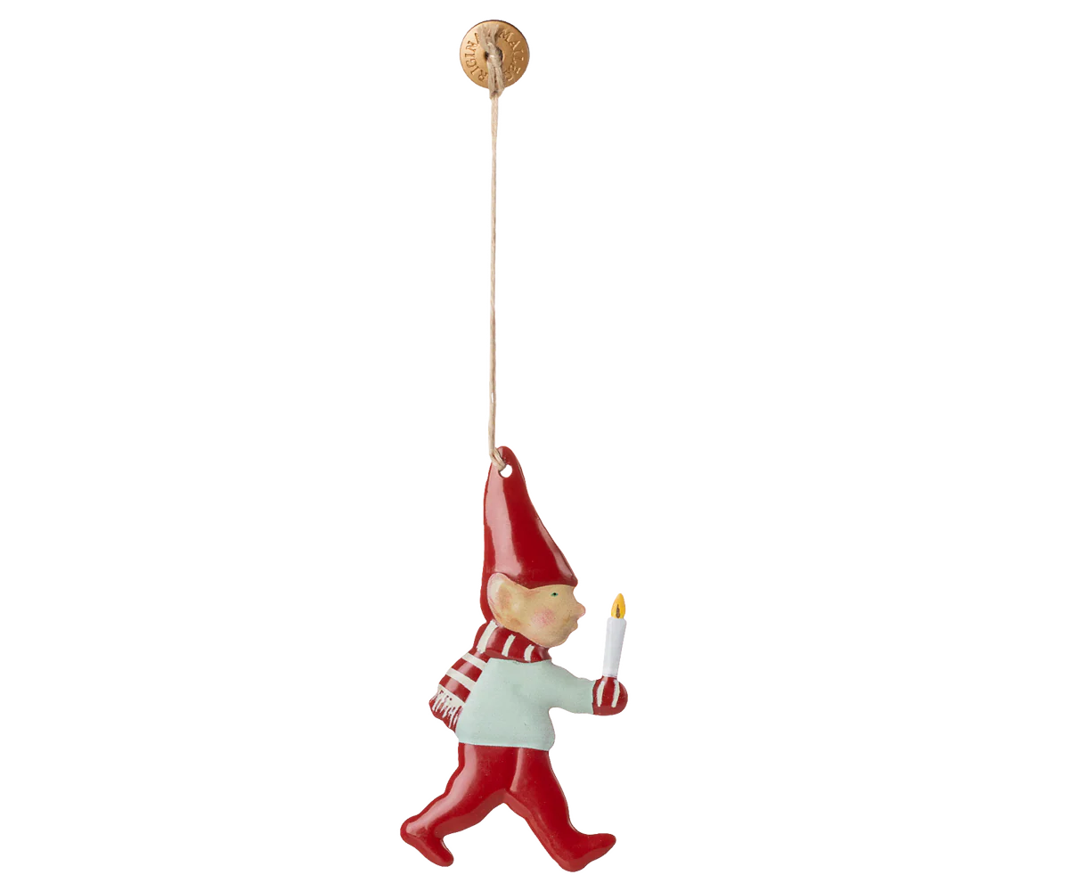 Maileg Metalophæng - Nisse - Stearinlys