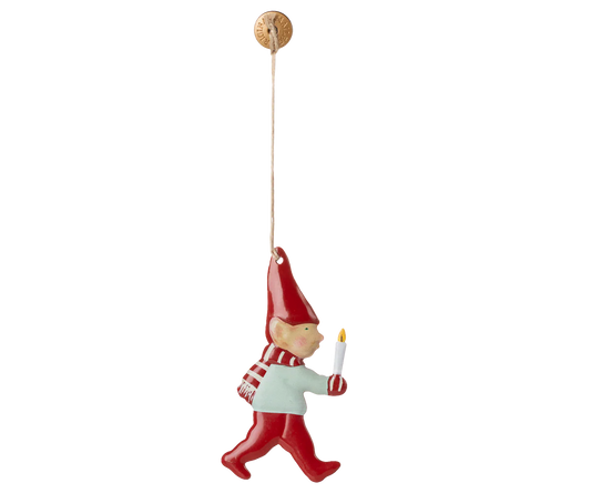 Maileg Metalophæng - Nisse - Stearinlys