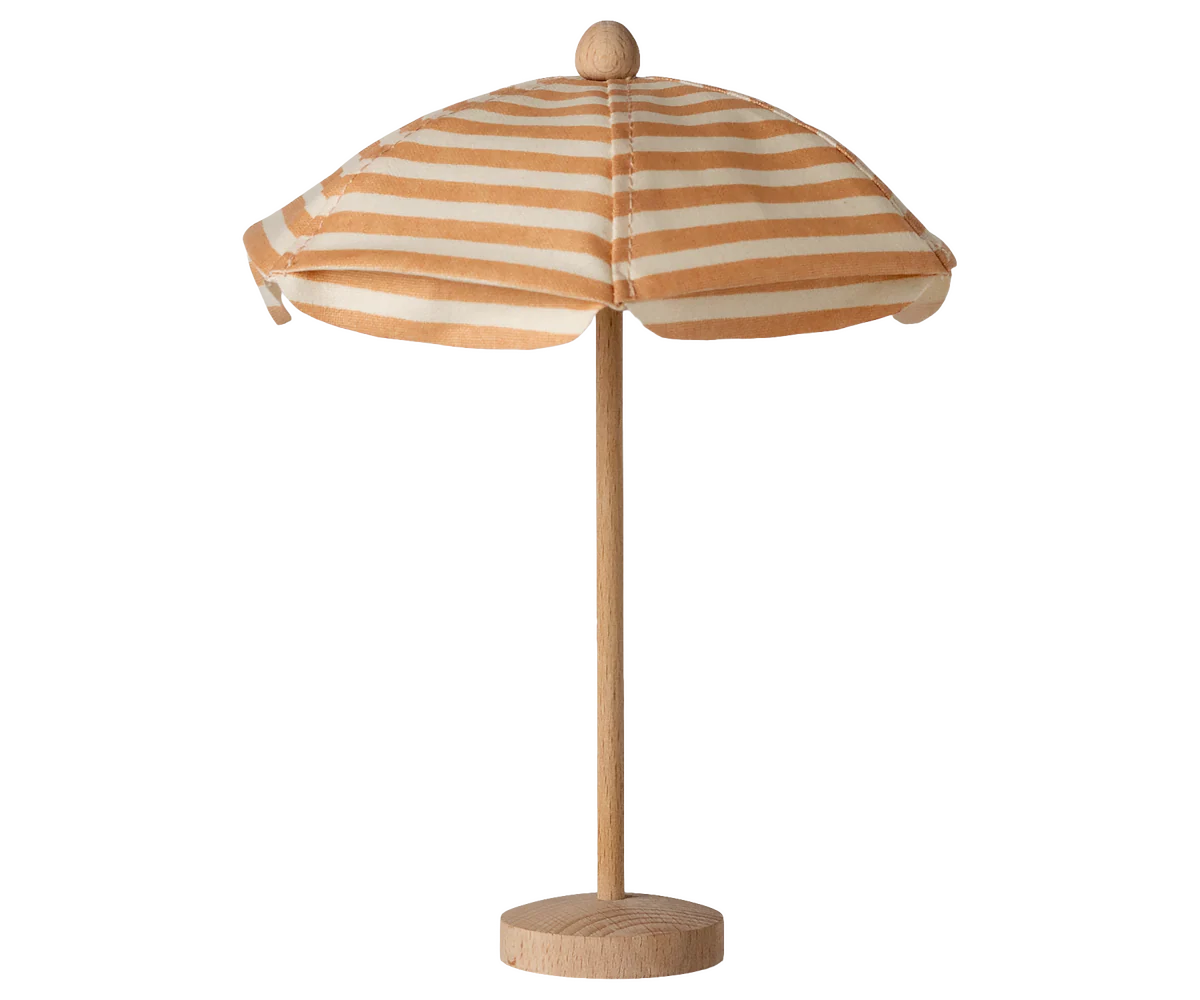 Maileg Strand Parasol til mus - Lys coral