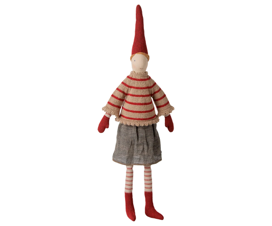 PIXY NISSE STR. 3 - PIGE - STRIKKET SWEATER