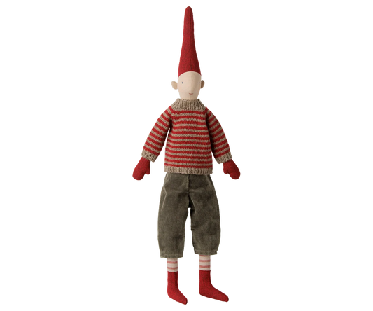 PIXY NISSE STR. 3 - DRENG - STRIKKET SWEATER