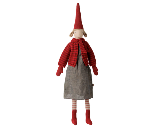 PIXY NISSE STR. 4 - PIGE - STRIKKET CARDIGAN