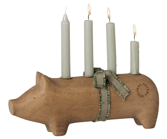 TRÆLYSESTAGE GRIS ADVENT MEDIUM - NATUR