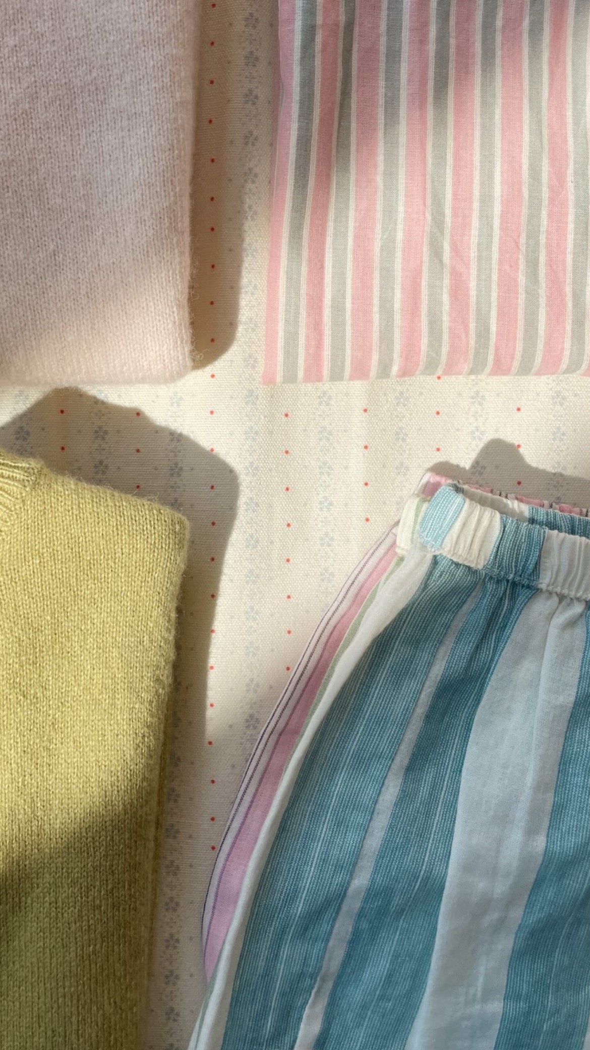 Konges Sløjd 3-pak Asli Shorts - basil/orchid/bleu stripe