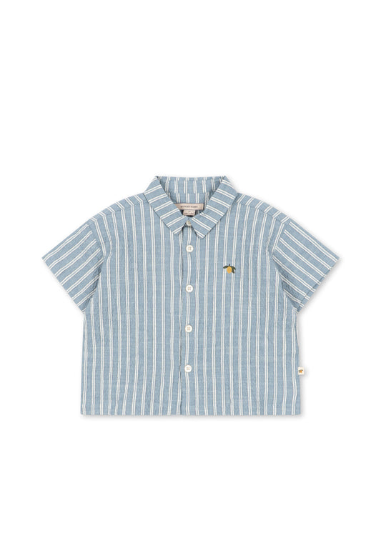 Konges Sløjd Elliot Skjorte - trio bleu stripe