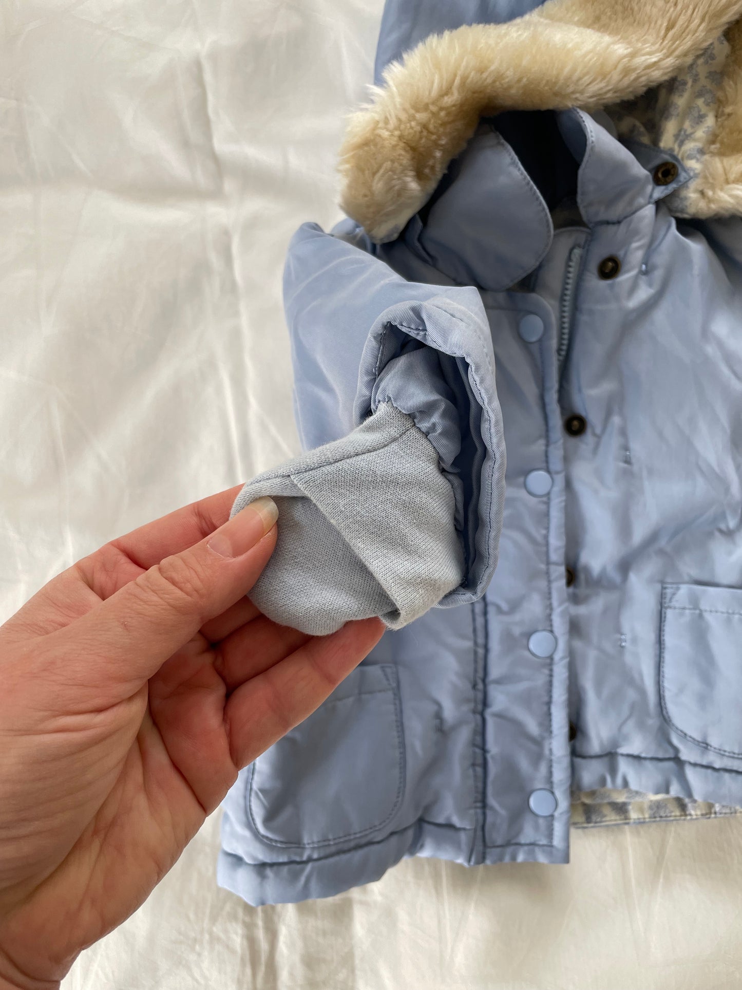 Vintage babyjakke str. 2-4 mdr