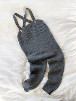 FUB grå overalls, uld str. 86