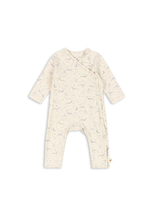 Konges Sløjd Basic Newborn Onesie - Cielo Marino