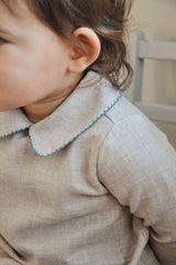 Lalaby Ida Top baby - Birch Blue