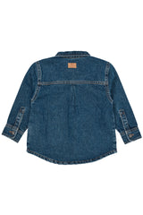 Copenhagen Colors Organic Jeans Jacket - Indigo Blue Washed