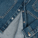 Copenhagen Colors Organic Jeans Jacket - Indigo Blue Washed