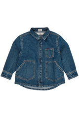 Copenhagen Colors Organic Jeans Jacket - Indigo Blue Washed