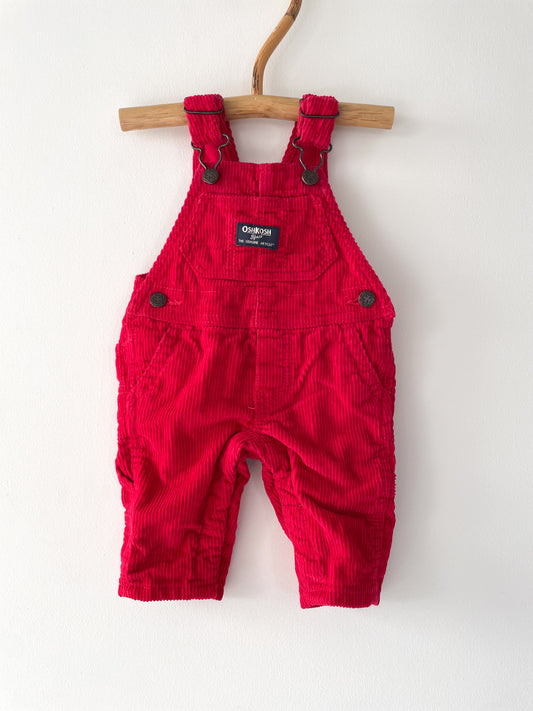 Osh Kosh baby overalls i fløjl str. 3 mdr