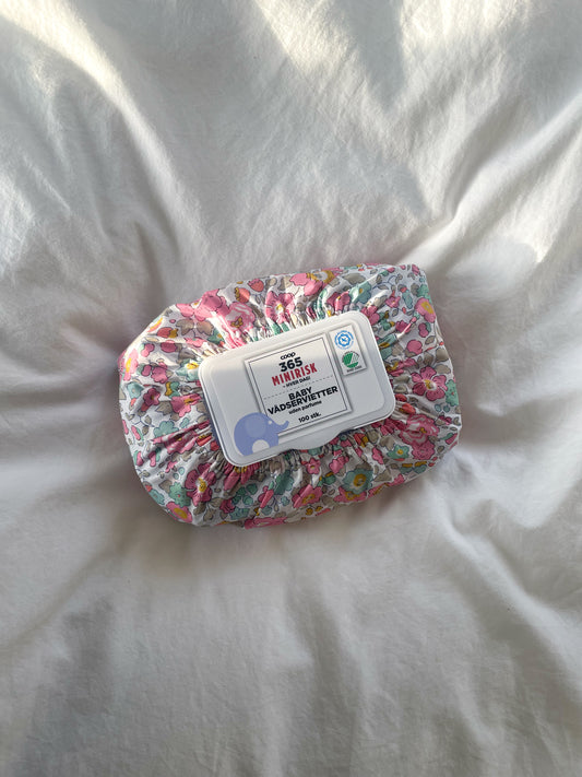 SIMONE FØRSTER Liberty Wetwipe cover - Pink Betsy