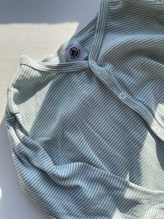 Petit Bateau stribet natdragt str. 18 mdr