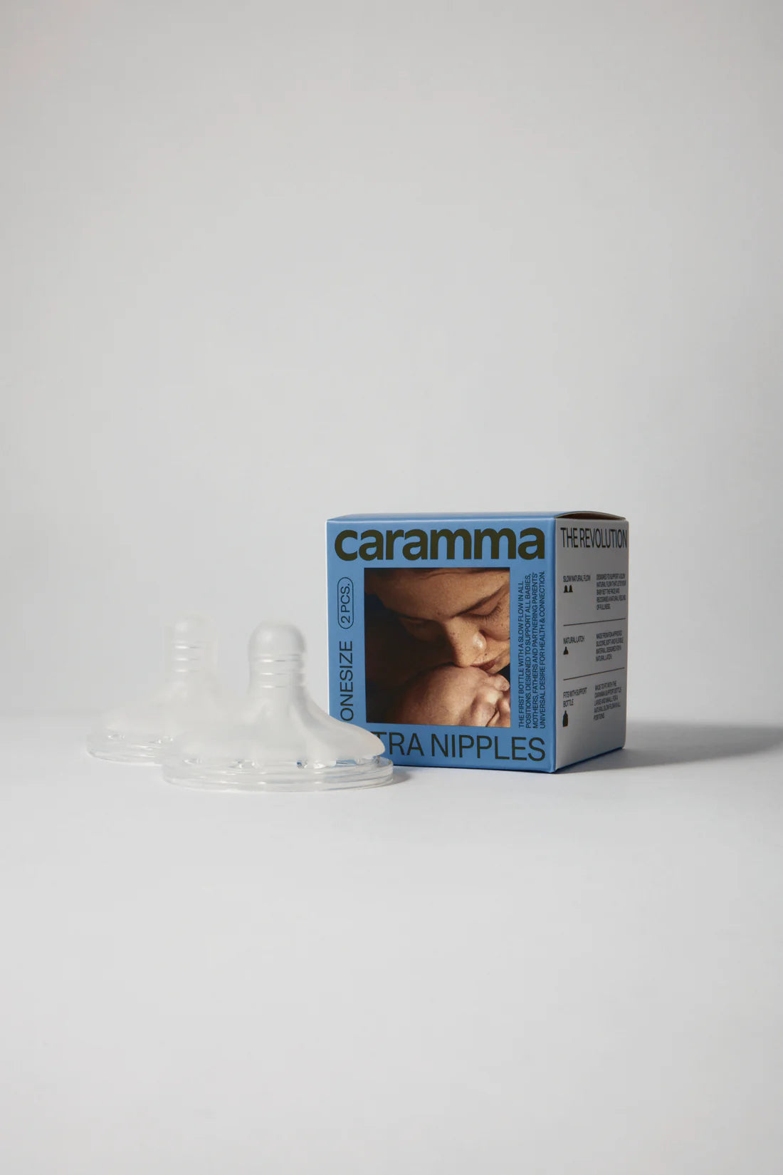 Caramma flaskesutter - 2 stk