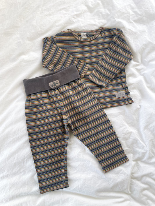 Lilano stribet bluse & bukser str. 86