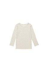 Skall Musling Edie Blouse - Alistair print/Burgundy