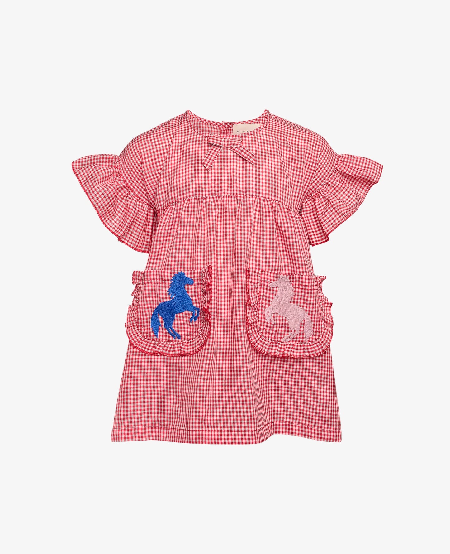 Sissel Edelbo Ohio MINI dress - Red White gingham