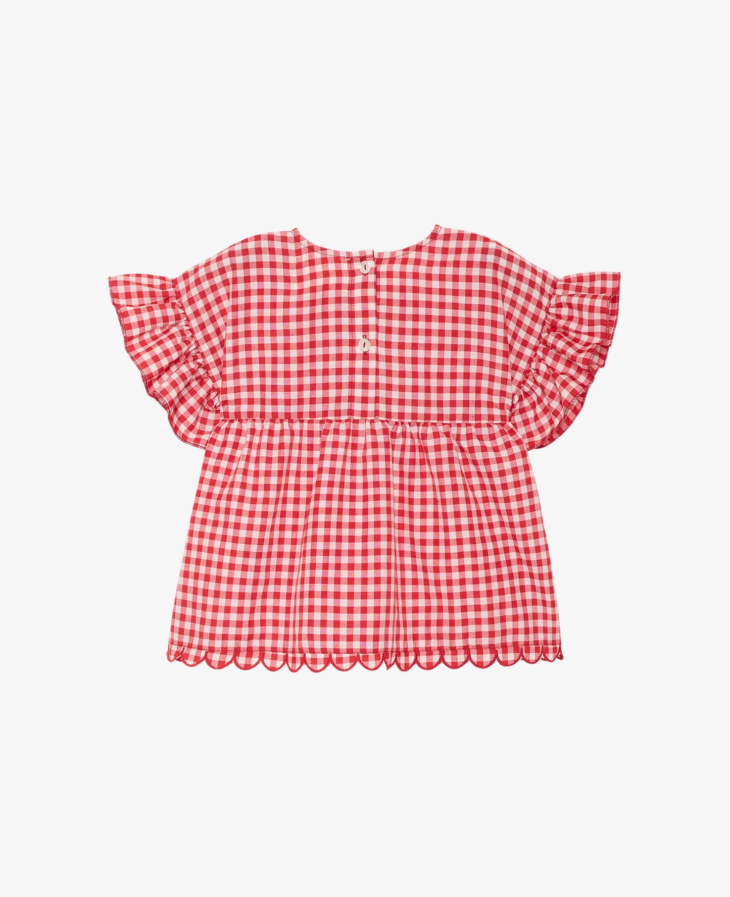 Sissel Edelbo Charlene MINI top - Red Checks