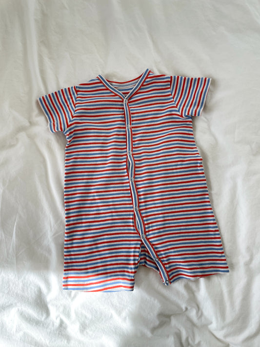 Arket stribet sommerdragt str. 9-12 mdr