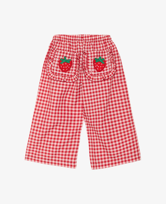 Sissel Edelbo Saxo MINI pants - Red Checks